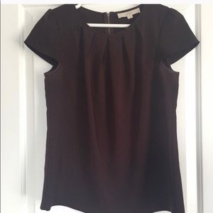 Ann Taylor Loft Plum Blouse